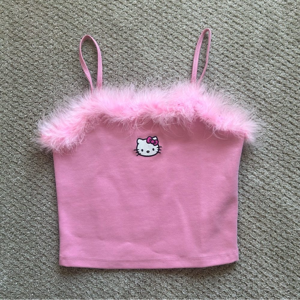 Hello Kitty Pink Tank Top Size: Small
